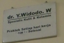 jadwal dan tempat praktek dokter kulit widodo di yogyakarta