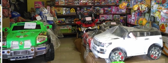 toko mainan mobil aki di palembang