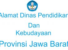 Alamat Kantor Dinas Pendidikan Dan Kebudayaan Provinsi Jawa